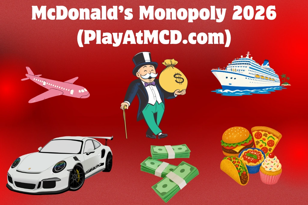McDonald's Monopoly 2026 Sweepstakes